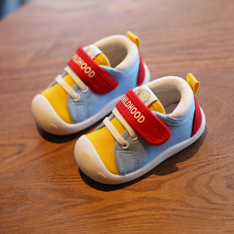Comfy Cotton Toddler Shoes for Boys & Girls – Soft Cloth Sneakers | Spring & Autumn | Best Toddler Shoes for Play, Walk, & Everyday Style