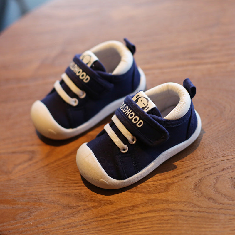 Comfy Cotton Toddler Shoes for Boys & Girls – Soft Cloth Sneakers | Spring & Autumn | Best Toddler Shoes for Play, Walk, & Everyday Style