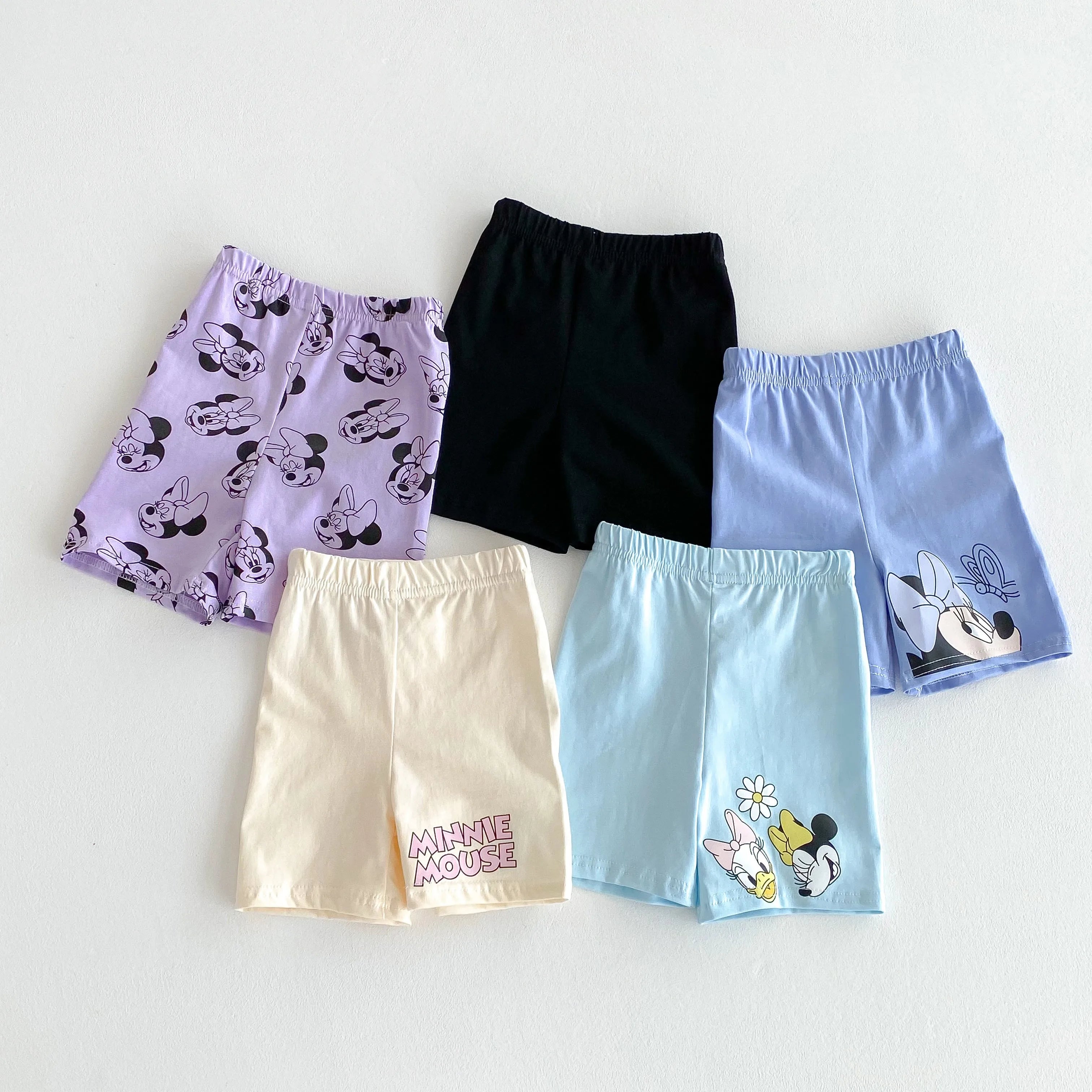 Trendy Baby Tshirts Set – Summer Cartoon Baby Girl T-Shirt & Shorts Outfit | Cute Kids Clothes for Girls 4–6Y