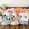 Trendy Baby Tshirts Set – Summer Cartoon Baby Girl T-Shirt & Shorts Outfit | Cute Kids Clothes for Girls 4–6Y