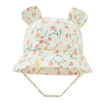 Baby Hats with Rabbit Ears – Cotton Sun Hat for Boys & Girls | Adjustable Bucket Cap for Infants 3–12 Months | Summer Beach Outdoor Hats