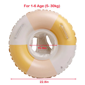ROOXIN Baby Swim Ring Float Seat | Inflatable Swim Ring for Kids | Toddler Pool Tube | Child Swimming Circle Toy