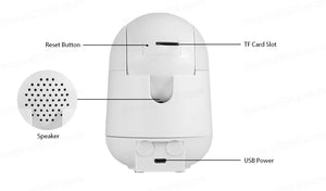 FUERS 4K 8MP Baby Monitor – Tuya Smart WiFi IP Camera with AI Tracking & Adjustable Bracket for Indoor Security & Baby Surveillance