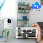 FUERS 4K 8MP Baby Monitor – Tuya Smart WiFi IP Camera with AI Tracking & Adjustable Bracket for Indoor Security & Baby Surveillance