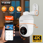 FUERS 4K 8MP Baby Monitor – Tuya Smart WiFi IP Camera with AI Tracking & Adjustable Bracket for Indoor Security & Baby Surveillance