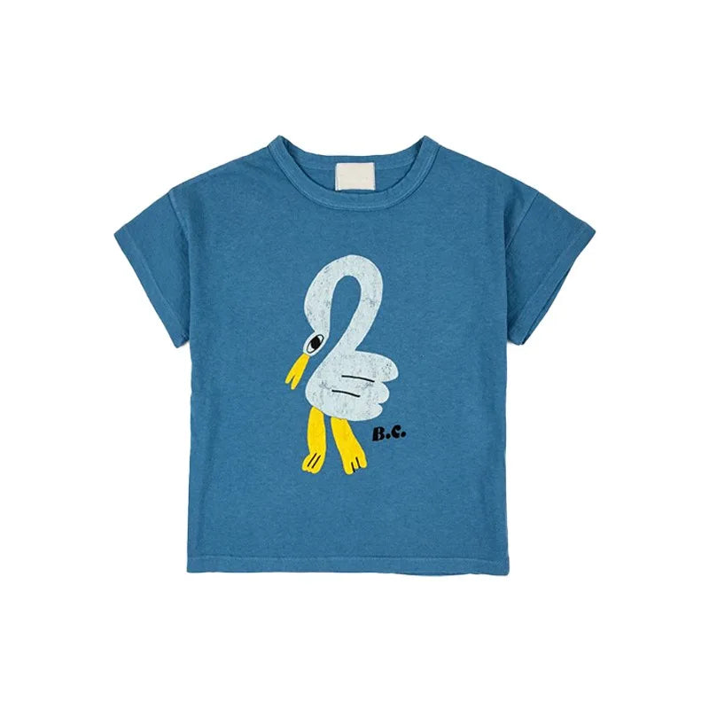 Baby T Shirt – Unisex Cotton Cartoon Kids Tee | Soft Summer Short Sleeve T-Shirts for Boys & Girls | Toddler Clothes USA