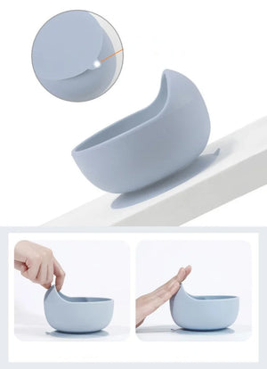 Baby Bowls Suction Set – Silicone Feeding Set with Straw Cup, Plate, Spoon & Fork | Non-Toxic Toddler Tableware