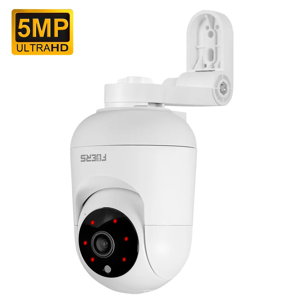 FUERS 4K 8MP Baby Monitor – Tuya Smart WiFi IP Camera with AI Tracking & Adjustable Bracket for Indoor Security & Baby Surveillance