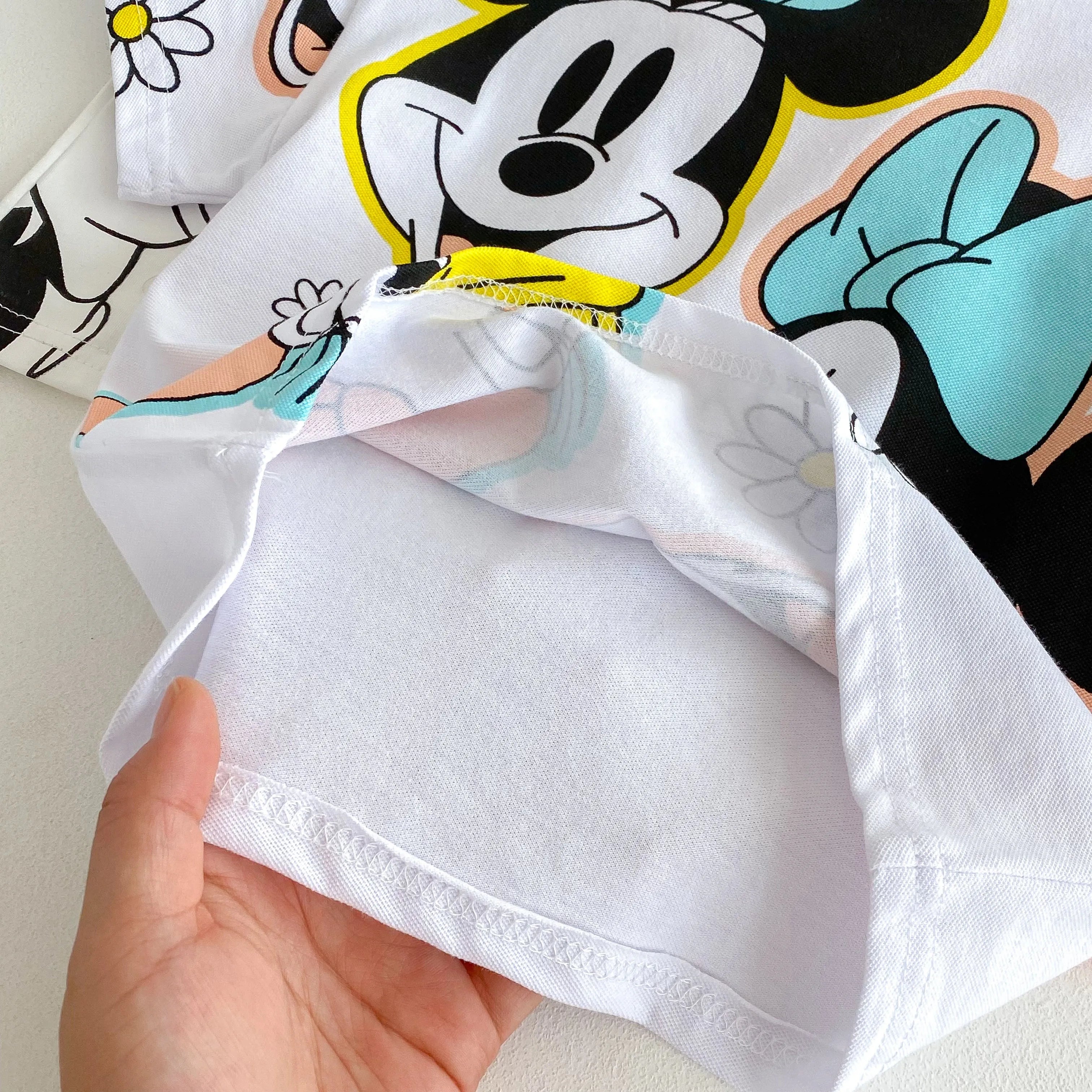 Trendy Baby Tshirts Set – Summer Cartoon Baby Girl T-Shirt & Shorts Outfit | Cute Kids Clothes for Girls 4–6Y