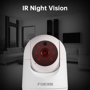 FUERS 4K 8MP Baby Monitor – Tuya Smart WiFi IP Camera with AI Tracking & Adjustable Bracket for Indoor Security & Baby Surveillance