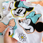 Trendy Baby Tshirts Set – Summer Cartoon Baby Girl T-Shirt & Shorts Outfit | Cute Kids Clothes for Girls 4–6Y