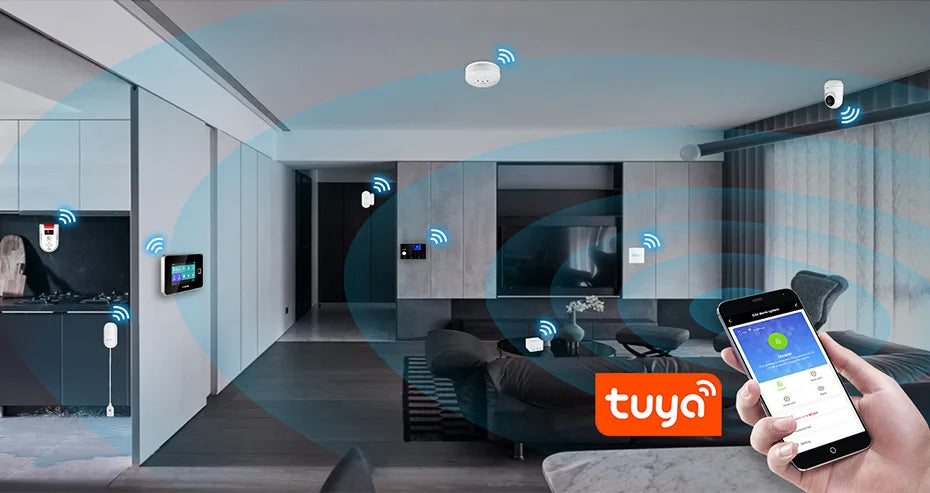 FUERS 4K 8MP Baby Monitor – Tuya Smart WiFi IP Camera with AI Tracking & Adjustable Bracket for Indoor Security & Baby Surveillance
