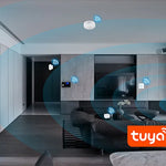 FUERS 4K 8MP Baby Monitor – Tuya Smart WiFi IP Camera with AI Tracking & Adjustable Bracket for Indoor Security & Baby Surveillance