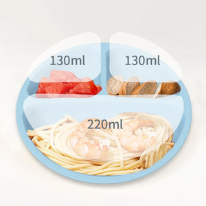 Baby Bowls Suction Set – Silicone Feeding Set with Straw Cup, Plate, Spoon & Fork | Non-Toxic Toddler Tableware