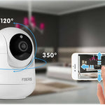 FUERS 4K 8MP Baby Monitor – Tuya Smart WiFi IP Camera with AI Tracking & Adjustable Bracket for Indoor Security & Baby Surveillance