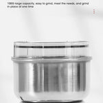 Electric Herb Grinder – 300ml Mini Stainless Steel Spice & Grain Mill | Coffee, Pepper, Baby Food Pulverizer with 4 Blades