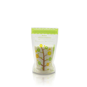 Packaged product with a tree design on a white background