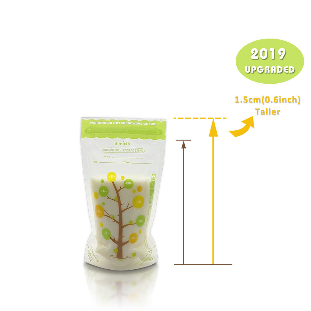 Packaged product with a tree design and height measurement label on a white background