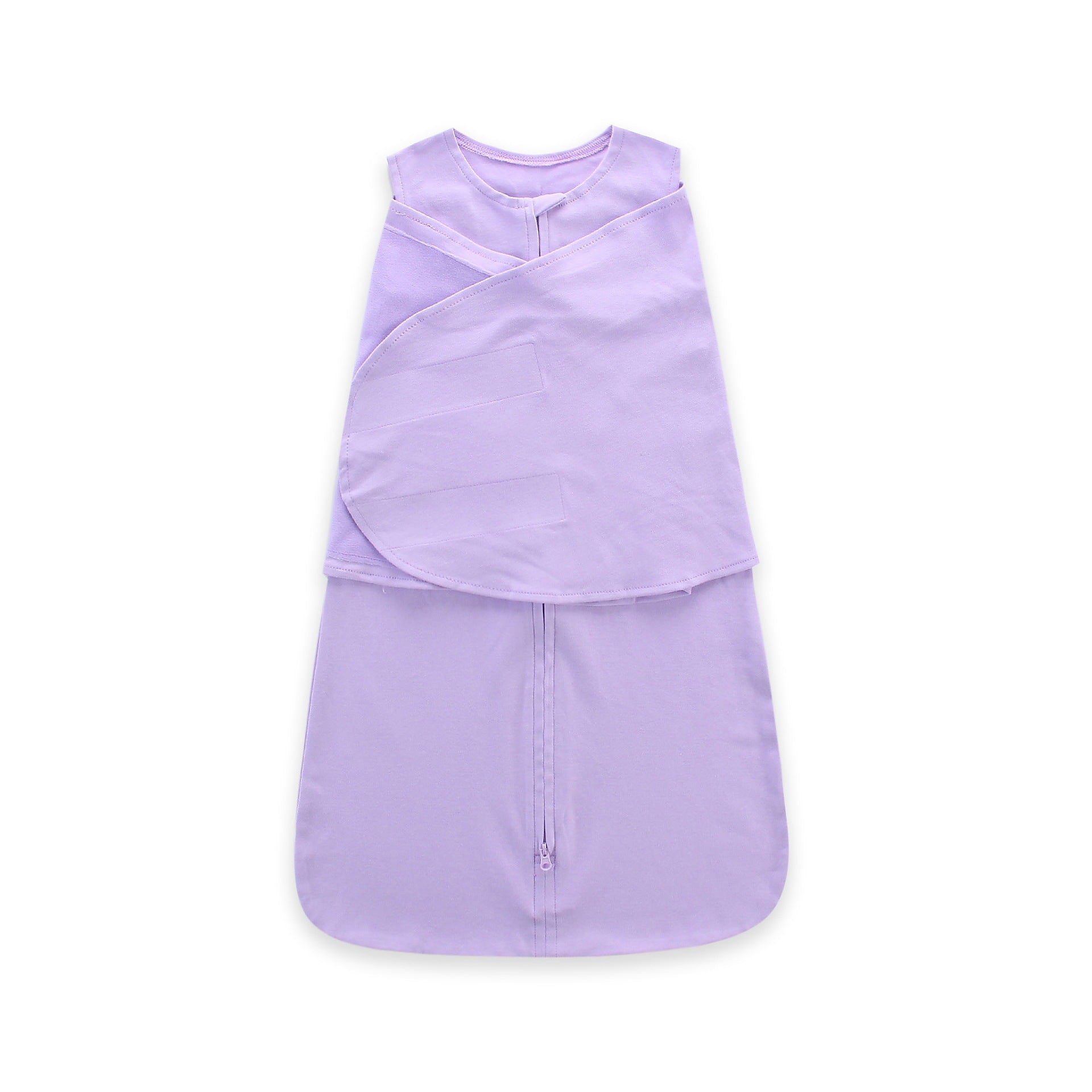 Light purple sleeveless dress on a white background