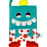 Toy book with a monster design on a white background